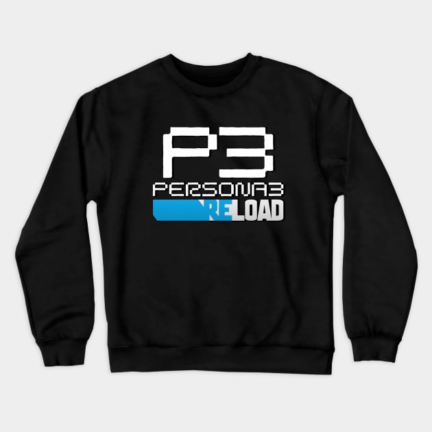 Persona 3 Reload Logo Crewneck Sweatshirt by Il Mercante